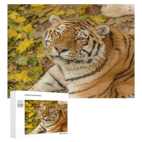 500 Teile Tiger Puzzle für Wohnkultur und Entspannung von Generisch