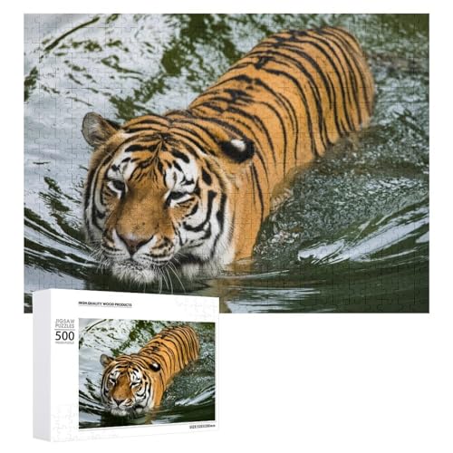500 Teile Wildlife Puzzle mit Tiger, für dekorative Ausstellung von Generisch