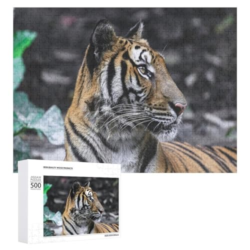 500 Teile Wildlife Tiger Puzzle für Erwachsene und Kinder Natur Kunst Geschenk von Generisch