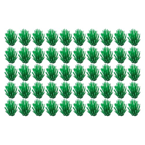 50x Klemmbaustein Büsche Grün Strauch Pflanze Hecke Wald Natur Bausteine Noppensteine, Kompatibel mit Allen gängigen Herstellern, XXL Set Klemmbausteine Building Blocks 50x Klemmbaustein Büsche Grün Strauch Pflanze Hecke Wald Natur Bausteine Noppensteine, Kompatibel mit Allen gängigen Herstellern, XXL Set Klemmbausteine Building Blocks von Generisch