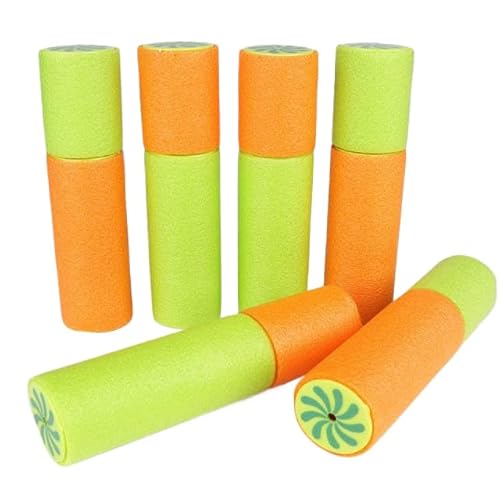 6Pcs Wasserspritzpistolen, Wasserpistole Schaumstoff Bunte Kinder Schaum Wasserpistole Spritzpistole Wassersprühpistole Kinderspielzeug für Jungen und Mädchen Geburtstagsparty Souvenirs 6Pcs Wasserspritzpistolen, Wasserpistole Schaumstoff Bunte Kinder Schaum Wasserpistole Spritzpistole Wassersprühpistole Kinderspielzeug für Jungen und Mädchen Geburtstagsparty Souvenirs von Generisch