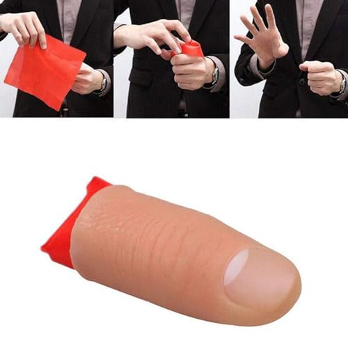 6X Zaubertrick Mit Dem Daumen, Magic Thumb Trick Gefälschte Daumenspitze, Zauberfinger Finger Fest Magic Zaubertrick Daumenspitze Vanishing Silk, Reality Magician Finger False Finger 6X Zaubertrick Mit Dem Daumen, Magic Thumb Trick Gefälschte Daumenspitze, Zauberfinger Finger Fest Magic Zaubertrick Daumenspitze Vanishing Silk, Reality Magician Finger False Finger von Generisch