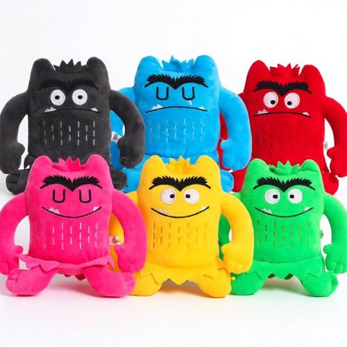 6pcs Farbenmonster Plushie, Bunte Monster Plüschtier für eine fröhliche und unbeschwerte Stimmung, Halloween oder Birthday Decorations Monster Kuscheltier Geschenke für Jungen oder Mädchen 6pcs Farbenmonster Plushie, Bunte Monster Plüschtier für eine fröhliche und unbeschwerte Stimmung, Halloween oder Birthday Decorations Monster Kuscheltier Geschenke für Jungen oder Mädchen von Generisch