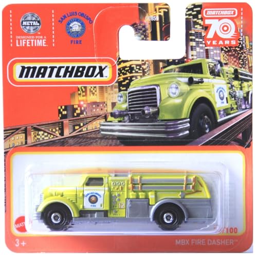 70 Jahre Matchbox MBX Fire Dasher Feuerwehr Einsatzfahrzeug Löschzug 2022 60/100 HLD07 70 Jahre Matchbox MBX Fire Dasher Feuerwehr Einsatzfahrzeug Löschzug 2022 60/100 HLD07 von Generisch