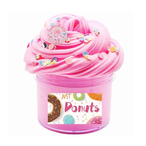 70 ml Fluffy Slime, Slime Party Gifts for Children, Cloud Butter Slime, Super Soft and Non-Sticky, A Birthday Gift for Girls and Boys Aged 8-12 Years(50 g) (Pink) von Generisch
