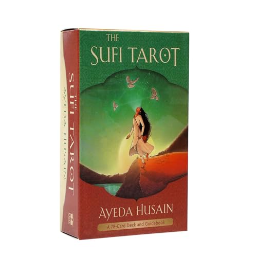 78-Card Solitaires Tarot, Full English Divination Oracle Card (10.5x6.3cm), Portable and Vibrant Imagery for Entertainment, Friends Party & Family Gathering von Generisch