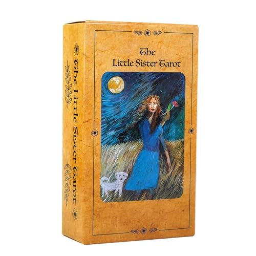 78-Karten-Tarot-Deck, Tarot-Deck Englisch, Little Sister-Tarotkarten, Standard-Tarot-Deck, Tarotkarten für Unterhaltung, Tarotkarten, Brettspiel-Tarot-Deck, Englisches Tarot-Deck-Kartenset 78-Karten-Tarot-Deck, Tarot-Deck Englisch, Little Sister-Tarotkarten, Standard-Tarot-Deck, Tarotkarten für Unterhaltung, Tarotkarten, Brettspiel-Tarot-Deck, Englisches Tarot-Deck-Kartenset von Generisch