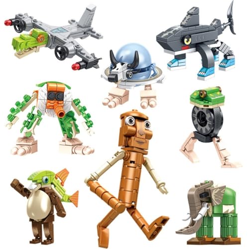 8 Lustige 3D Italian Brainrot Figures, Spielzeug Bausteine FüR Kinder Und Erwachsene,Tralalero Shark Bausteine,Lustiges Weird Stuff Zum Sammeln,Kreatives Spielzeug,T Tung Tung Sahur Geschenkset(8PCS 8 Lustige 3D Italian Brainrot Figures, Spielzeug Bausteine FüR Kinder Und Erwachsene,Tralalero Shark Bausteine,Lustiges Weird Stuff Zum Sammeln,Kreatives Spielzeug,T Tung Tung Sahur Geschenkset(8PCS von Generisch