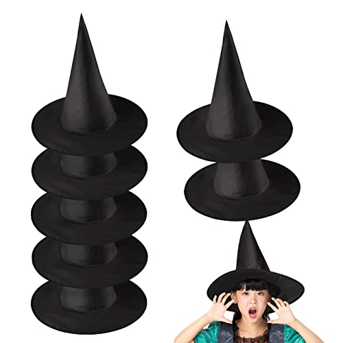 8 Stück Schwarze Hexenhüte Set Schwarz Spitze Zauberer Hüte Ideales Halloween & Maskerade Kostüm Zubehör für Hexen & Zauberer Kostüme 8 Stück Schwarze Hexenhüte Set Schwarz Spitze Zauberer Hüte Ideales Halloween & Maskerade Kostüm Zubehör für Hexen & Zauberer Kostüme von Generisch