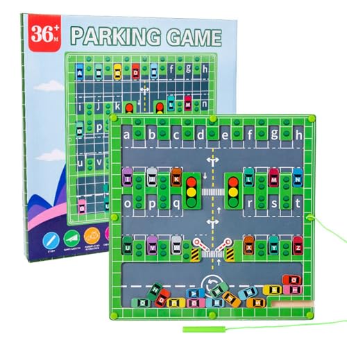 ABC Lernspiel, Sortierspiel Kinder, Auto Spiel, spielen und lernen, Alphabet, Autos mit Magnet, Denkspiel Kinder ab 3 Jahre, Spielzeug, Kinderspielzeug, Vorschule Spiele, parken, sortieren, Montessori ABC Lernspiel, Sortierspiel Kinder, Auto Spiel, spielen und lernen, Alphabet, Autos mit Magnet, Denkspiel Kinder ab 3 Jahre, Spielzeug, Kinderspielzeug, Vorschule Spiele, parken, sortieren, Montessori von Generisch