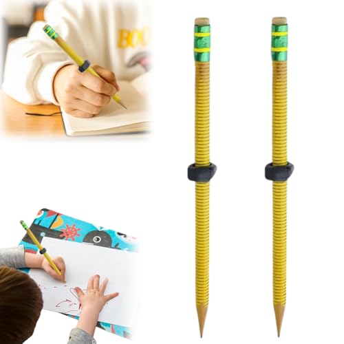 ADHS-Bleistift mit Gewinde, Fidget-Bleistift für ADHS und Angst, Nuss-Ekompressions-Bleistift, Holzgewindestift mit Schiebemutter, tragbarer Bleistift-Finger-Fidgets für Kinder und Erwachsene ADHS-Bleistift mit Gewinde, Fidget-Bleistift für ADHS und Angst, Nuss-Ekompressions-Bleistift, Holzgewindestift mit Schiebemutter, tragbarer Bleistift-Finger-Fidgets für Kinder und Erwachsene von Generisch