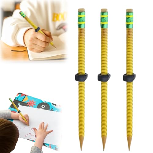 ADHS-Bleistift mit Gewinde, Fidget-Bleistift für ADHS und Angst, Nuss-Ekompressions-Bleistift, Holzgewindestift mit Schiebemutter, tragbarer Bleistift-Finger-Fidgets für Kinder und Erwachsene ADHS-Bleistift mit Gewinde, Fidget-Bleistift für ADHS und Angst, Nuss-Ekompressions-Bleistift, Holzgewindestift mit Schiebemutter, tragbarer Bleistift-Finger-Fidgets für Kinder und Erwachsene von Generisch