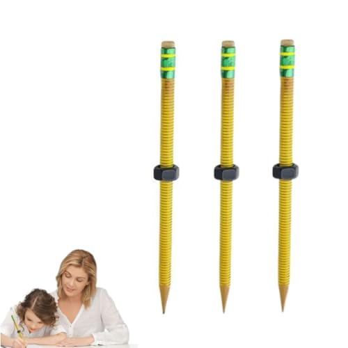 ADHS Zappelstifte, 3PCS Schraubstifte Fidget Bleistift, Spannungsreliefs Sensorische Stifte Mit Rotierender Nuss, Verbessert Fo-cus ADHS Zappeln Stifte Sensorische Tools, Für Kinder & Erwachsene von Generisch