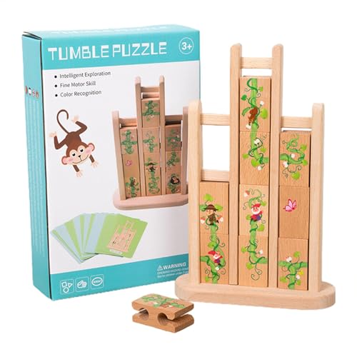 AFFE -passende Puzzle, Dia -Puzzlespielzeug | Bunte Dia -Puzzlespiele mit Karten - Holzkinder Reisespiele, Vorschulbildung für Zuhause, Studio, Schule AFFE -passende Puzzle, Dia -Puzzlespielzeug | Bunte Dia -Puzzlespiele mit Karten - Holzkinder Reisespiele, Vorschulbildung für Zuhause, Studio, Schule von Generisch