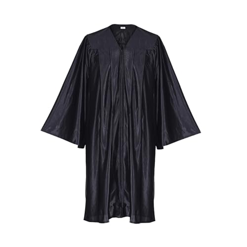 Abschluss Talar Herren Damen Erwachsenen Graduation Robe Abschlusskleider Uni Master Abschlussrobe Bachelor Geschenke Akademischer Absolventen Kostüm für Hochschule, Abitur 12 Farben von Generisch