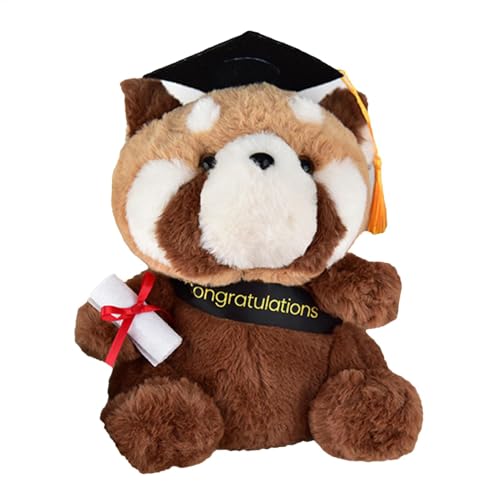 Abschlussbär Stofftier, Abschluss Stofferbär,Kuschelige ausgestopfte Tierpuppe - Home Decor Back Pillow Plüsch für Kinder Mädchen, Cartoon weiche Puppenspielzeug Abschlussbär Stofftier, Abschluss Stofferbär,Kuschelige ausgestopfte Tierpuppe - Home Decor Back Pillow Plüsch für Kinder Mädchen, Cartoon weiche Puppenspielzeug von Generisch