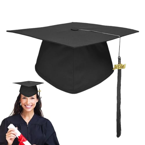 Abschlusshut für Erwachsene, Abschlusshut mit 2025 Quaste, Unisex-Abschlusshut für Erwachsene, High School und Bachelor Master Abschlusshut für Erwachsene, Abschlusshut mit 2025 Quaste, Unisex-Abschlusshut für Erwachsene, High School und Bachelor Master von Generisch