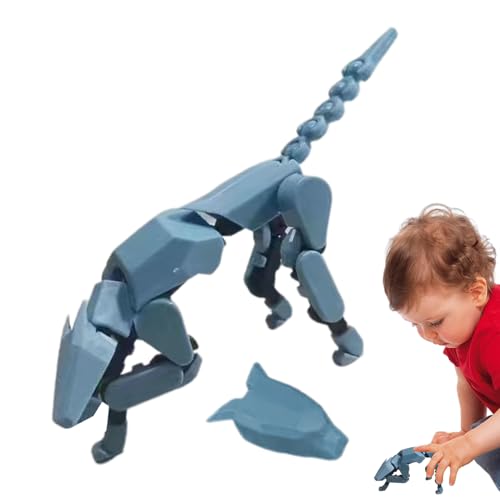 Action-Figur in 3D gedruckt, lustige Action-Figur, gedruckte Figur in Tier 3D, Multiartikulierte Sammlung für Lüfter, dekorative Actionfigur für Kinderschlafzimmer, Wohnzimmer, Sofa von Generisch