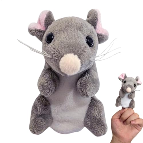 Adorable Animal Finger Puppets, 3.54 Inches Plush Mice Puppet Doll, Compact Imaginative Play Puppets, Stuffed Interactive Toys for Storytelling and Role Play Adorable Animal Finger Puppets, 3.54 Inches Plush Mice Puppet Doll, Compact Imaginative Play Puppets, Stuffed Interactive Toys for Storytelling and Role Play von Generisch