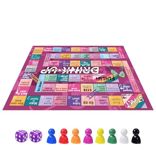 Adult Drinking Games, Drinking Games for Adults, Interactive Drinking Games, Leather Drinking Mat Game, Fun Drinking Party Games, Game Night Drinking Games, Birthday Drinking Games, Adult Party Games von Generisch