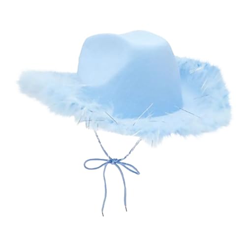 Adult Glimmer Cowgirl Hat, Western Fancy Dress Accessory, Ladies Cowboy Hat, Cowgirl Hat for Women, Rodeo, Party, Festival, Halloween, Cowboy Dress Up, One Size Cowgirl KostüM Damen 80Er Jahre KostüM Adult Glimmer Cowgirl Hat, Western Fancy Dress Accessory, Ladies Cowboy Hat, Cowgirl Hat for Women, Rodeo, Party, Festival, Halloween, Cowboy Dress Up, One Size Cowgirl KostüM Damen 80Er Jahre KostüM von Generisch