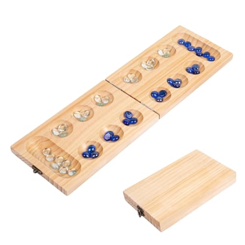Afrikanisches Steinspiel, Marmorspiel | Familienreisen Strategiespiele Set - Tragbarer Bildungsklassiker Marmorspielzeug für Vorschulerinnen Männer Erwachsene Kinder Familie Reisen Entspannung Afrikanisches Steinspiel, Marmorspiel | Familienreisen Strategiespiele Set - Tragbarer Bildungsklassiker Marmorspielzeug für Vorschulerinnen Männer Erwachsene Kinder Familie Reisen Entspannung von Generisch