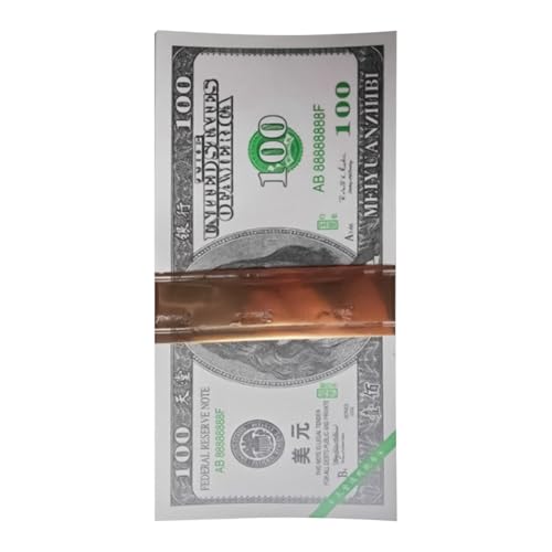 Ahrengeld Zum Verbrennen - 100 Stücke US-Dollar Grabbesuch Geldscheine - Realistische Gedenk-Geldscheine für Ahnenverehrung & Halloween Ahrengeld Zum Verbrennen - 100 Stücke US-Dollar Grabbesuch Geldscheine - Realistische Gedenk-Geldscheine für Ahnenverehrung & Halloween von Generisch