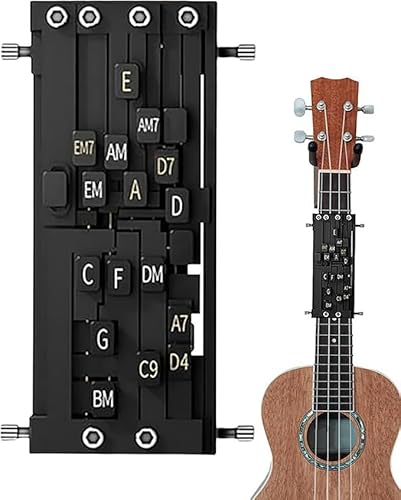 Akkord-Lernhilfe Gitarrenhilfe Akkord-Trainer, Gitarren-Akkord-Lernwerkzeug, tragbares Gitarrenzubehör, Gitarrentrainer-Werkzeug für Gitarrentrainer, Anfänger, Kinder, Erwachsene Akkord-Lernhilfe Gitarrenhilfe Akkord-Trainer, Gitarren-Akkord-Lernwerkzeug, tragbares Gitarrenzubehör, Gitarrentrainer-Werkzeug für Gitarrentrainer, Anfänger, Kinder, Erwachsene von Generisch