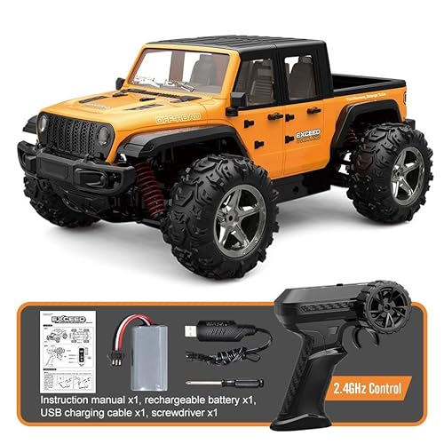 All Terrain RC Car C8819,1/20 Scale RC Truck, 2.4G 4WD All Terrain Electric Remote High 30KM/H Truck, Speed Off Road von Generisch