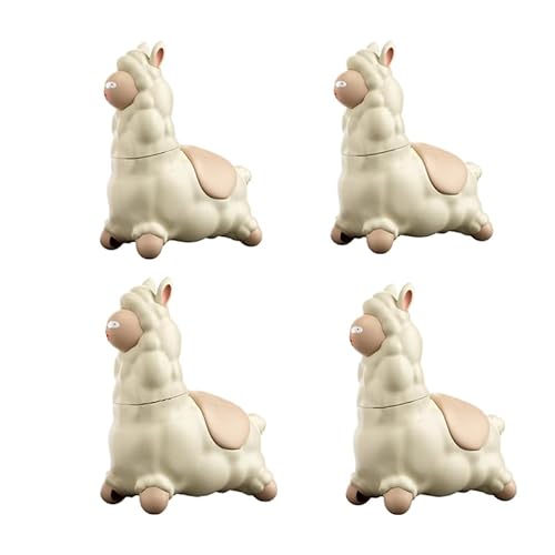 Alpaka -Wasserpistolen, Mini -Wasserpistole, Süße Alpaka -Form -Squirter mit 45 ° Rotierender Kopf, Kinderpoolspielzeug Mit Interaktivem Wasserspaß, Für Schwimmbad, Hof (4PC) von Generisch