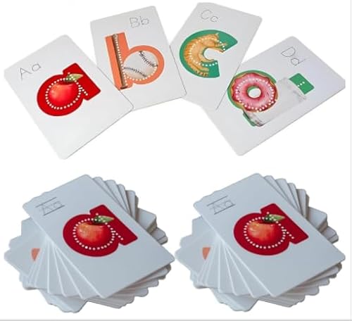 Alphabet-Karten | 2025 Neue Lernbuchstaben klingt bis zu 2 x schneller | Alphabetkarten | eingebettetes Piktogramm Mnemonik von Generisch