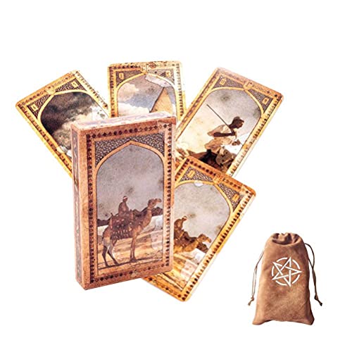 Alte arabische Lenormand-Tarotkarten,Old Arabian Lenormand Tarot ​​Cards with Bag Funny Game von Generisch