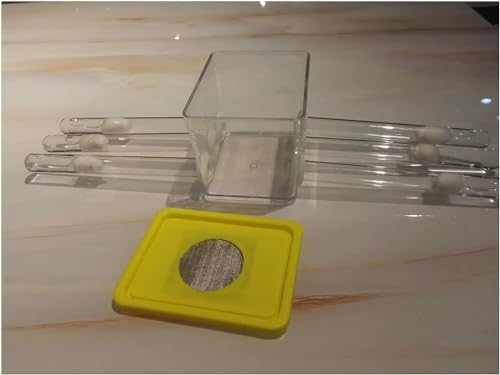 Ameisenzuchtkasten Kit - 6 Glas Reagenzgläser Ameisenfarm DIY Acryl Nest mit Futterbereich Umweltfreundliche Ameisenhaufen-Werkstatt für Beobachtung und Zucht, Feuchtigkeitsvilla für Ameisen Ameisenzuchtkasten Kit - 6 Glas Reagenzgläser Ameisenfarm DIY Acryl Nest mit Futterbereich Umweltfreundliche Ameisenhaufen-Werkstatt für Beobachtung und Zucht, Feuchtigkeitsvilla für Ameisen von Generisch