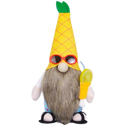 Ananas -Gnom Plüsch - Kreativer Frühlings- und Sommer -Gnom mit Ananashut | Gesichtliche skandinavische Gnom -Plüsch für Urlaub, Festival oder Heimdekoration, lustiges Hilfsdekor -Geschenk für Kinder Ananas -Gnom Plüsch - Kreativer Frühlings- und Sommer -Gnom mit Ananashut | Gesichtliche skandinavische Gnom -Plüsch für Urlaub, Festival oder Heimdekoration, lustiges Hilfsdekor -Geschenk für Kinder von Generisch