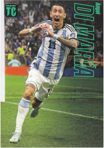 Angel Di Maria Mittelfeldspieler Argentinien, Spielernummer 11, Panini Top Class 2023 Fussball Sammelkarte 100 Angel Di Maria Mittelfeldspieler Argentinien, Spielernummer 11, Panini Top Class 2023 Fussball Sammelkarte 100 von Generisch