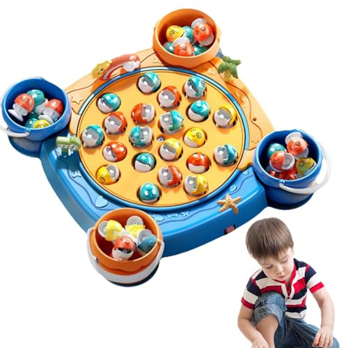 Angel-Fangspielzeug, pädagogisches Angelspielzeug | Magnetisches Angelspielzeug für Kinder mit Musik | Motorik-Partyspiel, rotierendes Brett, interaktive Angelspiele für Kinder Angel-Fangspielzeug, pädagogisches Angelspielzeug | Magnetisches Angelspielzeug für Kinder mit Musik | Motorik-Partyspiel, rotierendes Brett, interaktive Angelspiele für Kinder von Generisch