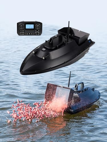 Angelköderboot mit elektromagnetischem Abhaken, 3-Gang-verstellbar, 600M Fernbedienung, ideal für Nachtangeln von Generisch