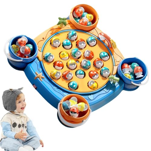 Angelspielspielzeug für Kinder, Angelspielzeug für Kleinkinder - Lernspielzeug Magnetisches Angelspielzeug für Kinder | Motorik-Partyspiel, rotierendes Brett, interaktive Angelspiele für Kinder Angelspielspielzeug für Kinder, Angelspielzeug für Kleinkinder - Lernspielzeug Magnetisches Angelspielzeug für Kinder | Motorik-Partyspiel, rotierendes Brett, interaktive Angelspiele für Kinder von Generisch