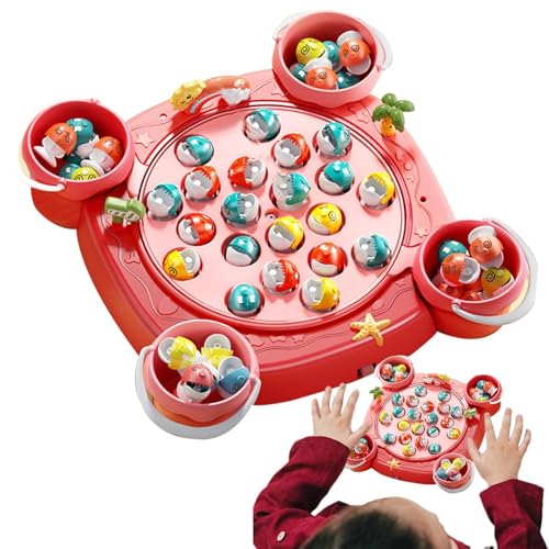 Angelspielspielzeug für Kinder, Angelspielzeug für Kleinkinder | Magnetisches Angelspielzeug für Kinder mit Musik,Rotierendes Brett, Motorik-Angelspiele, interaktives Partyspiel für Kinder Angelspielspielzeug für Kinder, Angelspielzeug für Kleinkinder | Magnetisches Angelspielzeug für Kinder mit Musik,Rotierendes Brett, Motorik-Angelspiele, interaktives Partyspiel für Kinder von Generisch