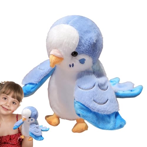 Animal Hand Puppen - 9 Zoll gefülltes Papageienspielzeug, lustige Vogelpuppen, interaktive Puppe mit weichem Stoff | Bildungspuppe für Kinder Geschichtenerzählen, Lernen im Klassenzimmer, Familienunte Animal Hand Puppen - 9 Zoll gefülltes Papageienspielzeug, lustige Vogelpuppen, interaktive Puppe mit weichem Stoff | Bildungspuppe für Kinder Geschichtenerzählen, Lernen im Klassenzimmer, Familienunte von Generisch