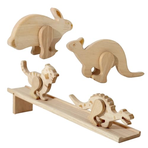 Animal Ramp Walking Toy Set - 5 -teiliges Holz -Dia -Track -Spiel, Trägheitsbewegungsblöcke | Frühe Bildungsspielzeug Für Kinder Über DREI, Interaktive Schlafzimmerspielaktivitäten Für Innenspaß Animal Ramp Walking Toy Set - 5 -teiliges Holz -Dia -Track -Spiel, Trägheitsbewegungsblöcke | Frühe Bildungsspielzeug Für Kinder Über DREI, Interaktive Schlafzimmerspielaktivitäten Für Innenspaß von Generisch