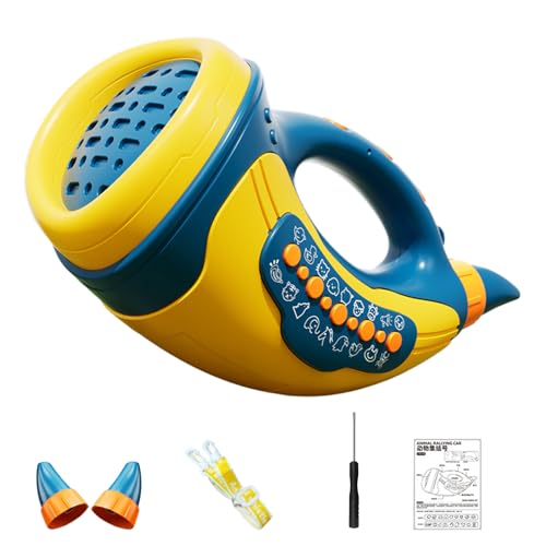 Animal Squeal Toys - Langlebiges Klanghorn, Trompete lernen - kompakte Soundspielzeug mit Tierquietschen, Outdoor -Discovery -Spielen, verstärkte Vitalität, interaktive Werkzeuge für das Spiel der frü Animal Squeal Toys - Langlebiges Klanghorn, Trompete lernen - kompakte Soundspielzeug mit Tierquietschen, Outdoor -Discovery -Spielen, verstärkte Vitalität, interaktive Werkzeuge für das Spiel der frü von Generisch