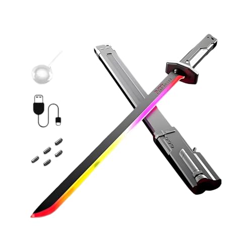 Anime Cosplay Kostüm Accessoires,LED Halloween Karneval Cosplay Requisiten | Spielzeug Zubehör und Accessoires mit Nebel - für Indoor und Outdoor Spiel, Karneval, Party, Fans Geburtstag von Generisch