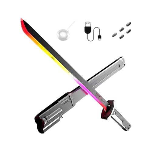 Anime Cosplay Kostüm Accessoires - LED Anime Cosplay Zubehör für Halloween,Spielzeug mit Nebel und Helle Lichteffekte,Partyzubehör Innenbereich Außenbereich Anime Cosplay Kostüm Accessoires - LED Anime Cosplay Zubehör für Halloween,Spielzeug mit Nebel und Helle Lichteffekte,Partyzubehör Innenbereich Außenbereich von Generisch