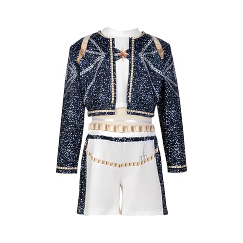 Anime Cosplay -Kostüme Für Mädchen，Animationsfilm -Rolle Spielen Outfits ， Girls Dämon Hunter Kostüm，Geeignet Für Halloween, Tägliche Verschleiß, Cosplay -Auftritte, Musikfestivals, Bühnenaufführungen von Generisch