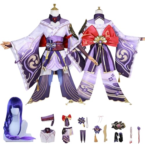 Anime G'enshin Impact B'eelzebul Cosplay Kostüm Rollenspiel Outfit mit Perücke Kopfschmuck Zubehör Set Halloween Comic Con Party Karneval Uniform für Erwachsene Kinder Unisex Anzug Anime G'enshin Impact B'eelzebul Cosplay Kostüm Rollenspiel Outfit mit Perücke Kopfschmuck Zubehör Set Halloween Comic Con Party Karneval Uniform für Erwachsene Kinder Unisex Anzug von Generisch