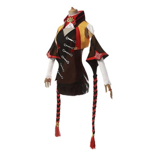 Anime G'enshin Impact Xinyan Cosplay Kostüm Rollenspiel Outfit mit Perücke Kleid Accessoires Halloween Comic Con Party Karneval Uniform für Erwachsene Kinder Unisex Anzug Anime G'enshin Impact Xinyan Cosplay Kostüm Rollenspiel Outfit mit Perücke Kleid Accessoires Halloween Comic Con Party Karneval Uniform für Erwachsene Kinder Unisex Anzug von Generisch