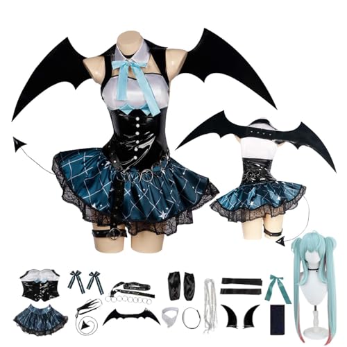 Anime M'iku Cosplay Kostüm Rollenspiel Outfit mit Perücke kleiner Waschbär kurzer Anzug Zubehör Set Halloween Comic Con Party Karnevalsuniform für Erwachsene und Kinder Unisex Anzug Anime M'iku Cosplay Kostüm Rollenspiel Outfit mit Perücke kleiner Waschbär kurzer Anzug Zubehör Set Halloween Comic Con Party Karnevalsuniform für Erwachsene und Kinder Unisex Anzug von Generisch