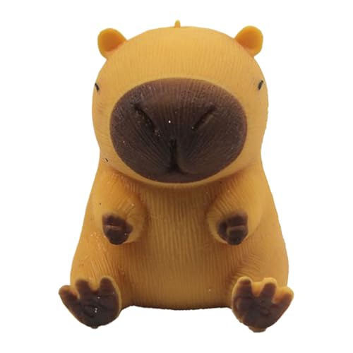 Anti Stress Spielzeug, Neues Capybara Anti Stress Spielzeug, Inspirierender Lustiger Tier Stress Ball, für Kinder Teenager Erwachsene von Generisch