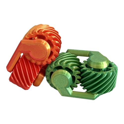 Anti-Stress-Spielzeug | 2 Stück mit Zahnrädern aus 3D-Druck,Würfel Sensorikspiele für Kleinkinder Erwachsene Schüler Büro Schule Reise Geburtstag Weihnachten Anti-Stress-Spielzeug | 2 Stück mit Zahnrädern aus 3D-Druck,Würfel Sensorikspiele für Kleinkinder Erwachsene Schüler Büro Schule Reise Geburtstag Weihnachten von Generisch